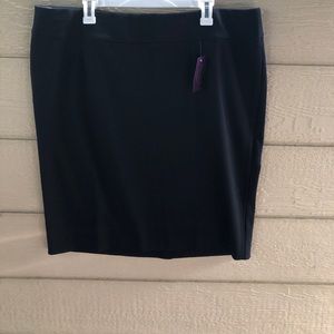 Lane Bryant skirt. Black with zipper size 20